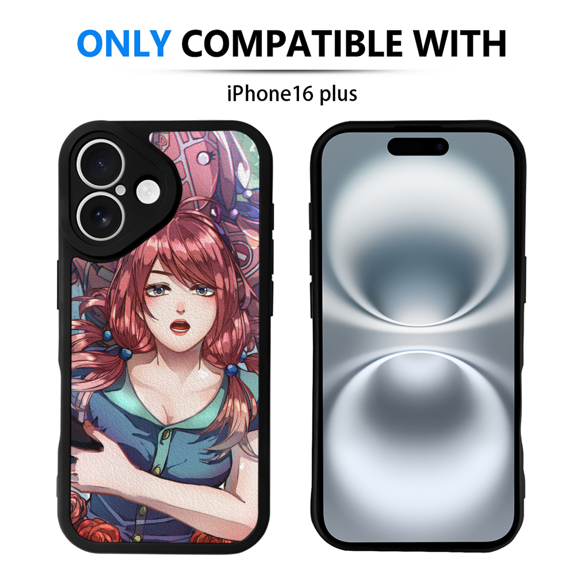 （画像用） ジョジョの奇妙な冒険 JoJo's Bizarre Adventure 【iPhone 16シリーズ対応】シリコンスマホケース（レザー調） 材質：シリコン